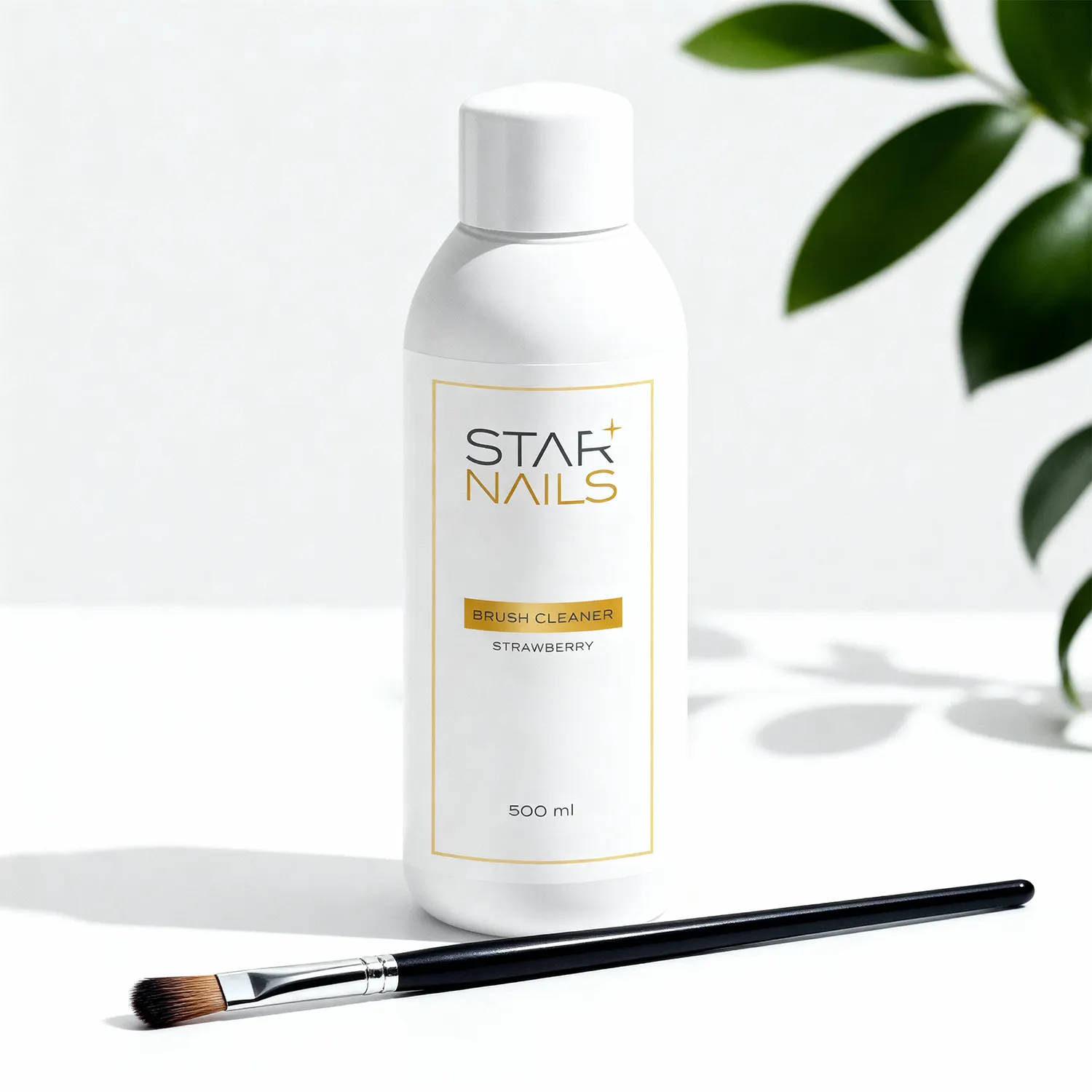 Brush Cleaner Starnails Strawberry, 500ml - čistič štětců