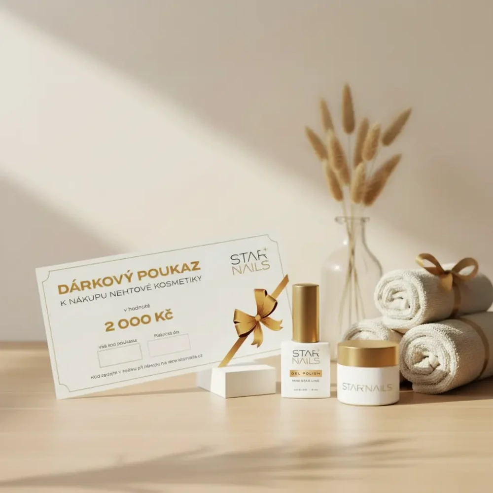 Tištěný dárkový poukaz 2000 Kč