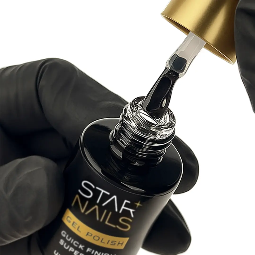 UV/LED Gel Polish Quick Finish Superstar, 5ml - lesklý závěrečný gel lak