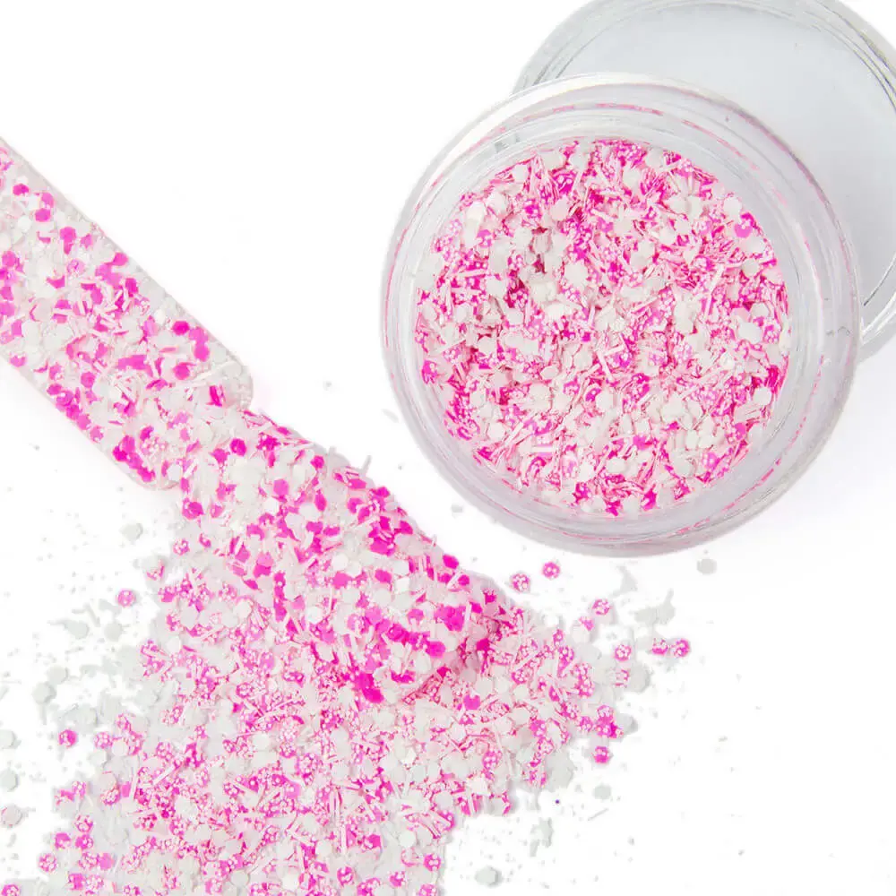 Nail Art zdobení - glitter - G334
