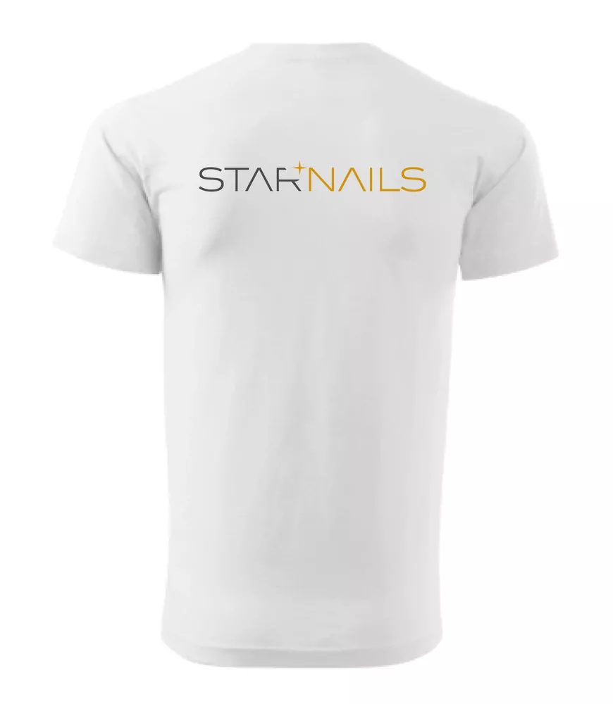 Tričko Starnails bílé vel. S - pánské