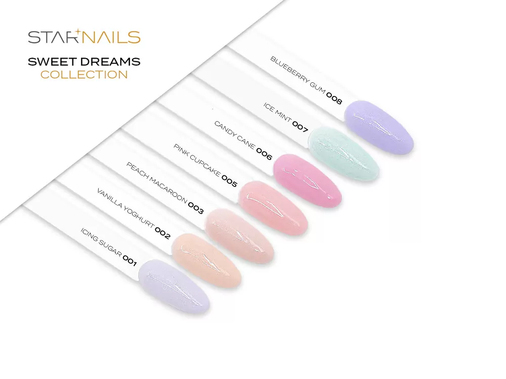 UV/LED Gel Polish Sweet Dreams, 5ml - 003, Peach Macaroon - gel lak