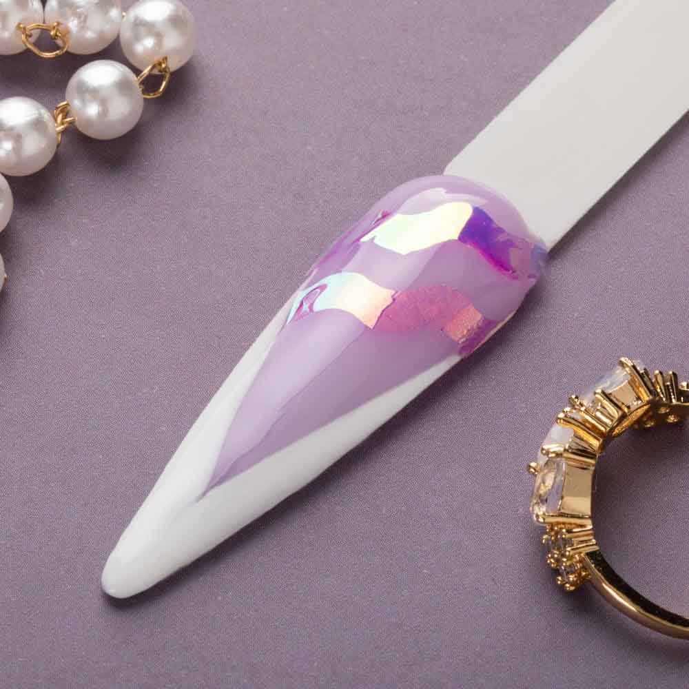 Zdobicí fóliové pásky na nehty - Berry Pink Glass, 10cm