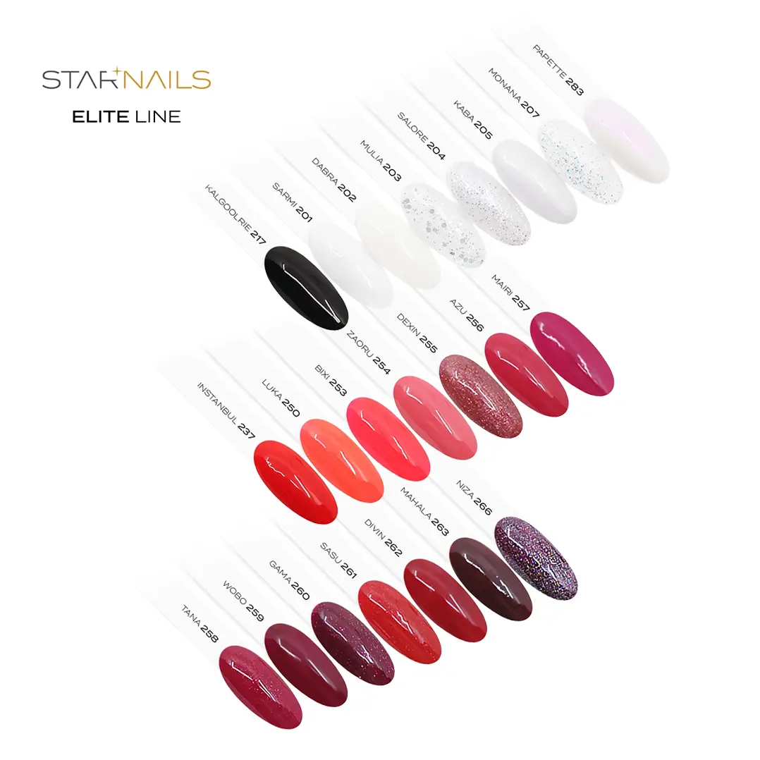 Sada STARNAILS Elite Line Set 6ml - 4+1 zdarma