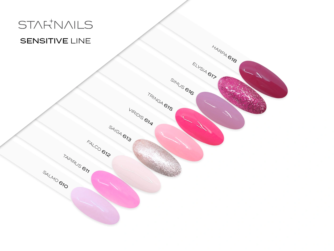 Sada STARNAILS Sensitive Line Set 6ml - 4+1 zdarma