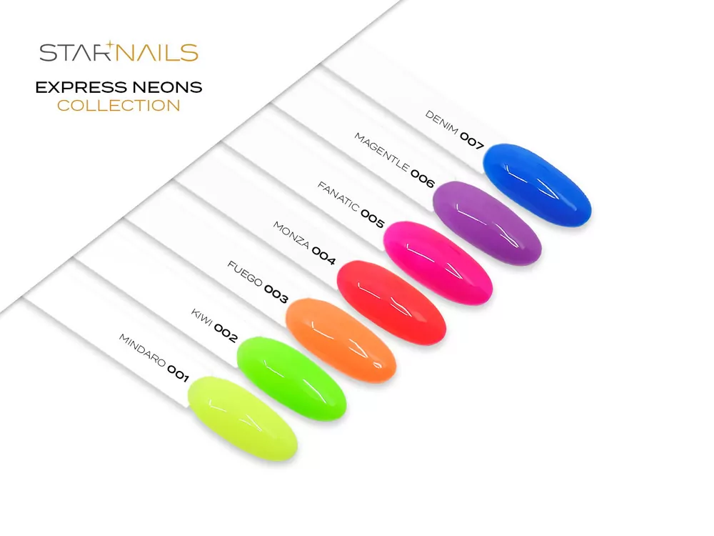 UV/LED Gel Polish Pro Base Express Neons, 5ml - 006, Magentle – podkladová báze 