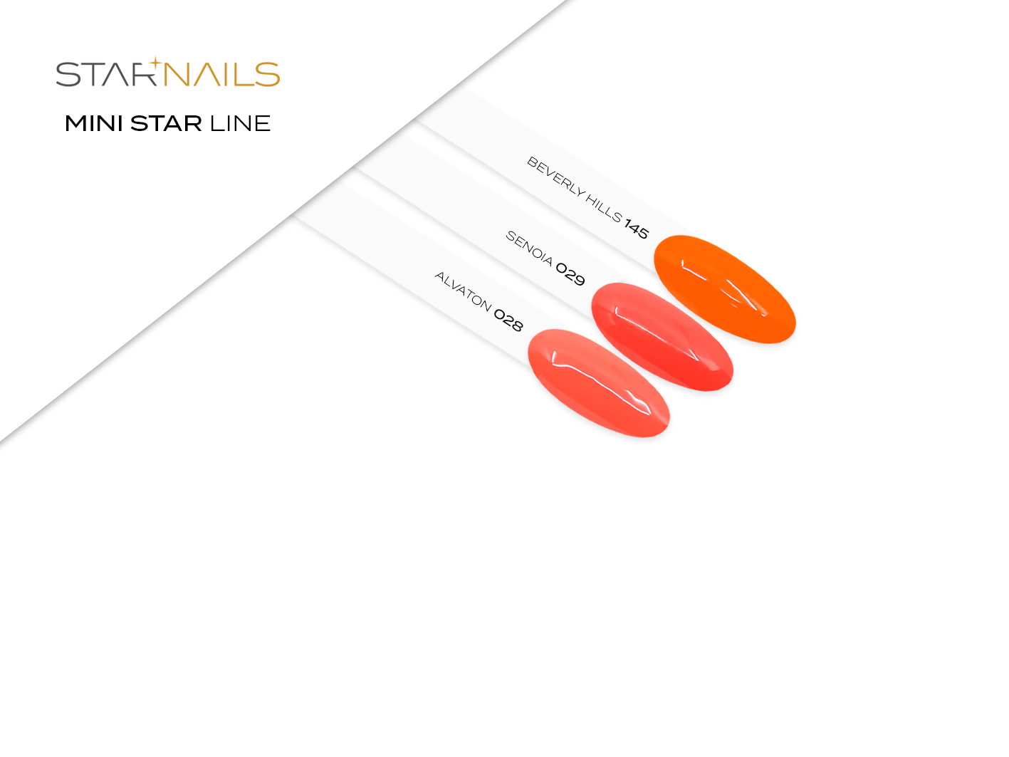 UV/LED Gel Polish Mini Star, 6ml - 028, Alvaton - gel lak