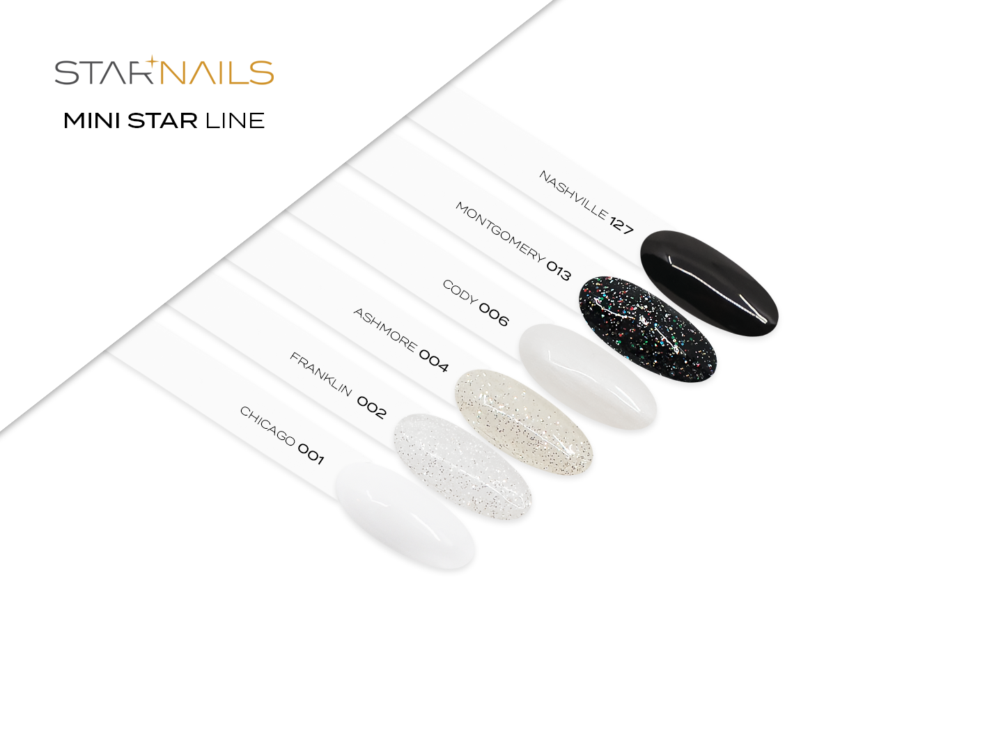 UV/LED Gel Polish Mini Star, 6ml - 006, Cody - gel lak