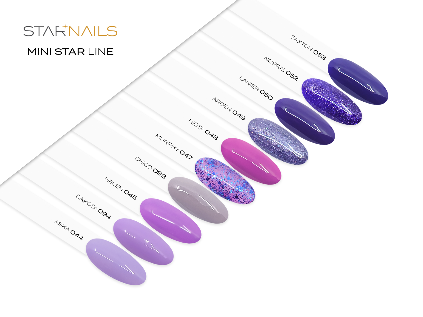 UV/LED Gel Polish Mini Star, 6ml - 052, Norris - gel lak