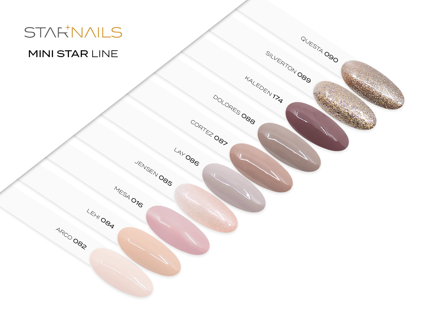 UV/LED Gel Polish Mini Star, 6ml - 085, Jensen - gel lak