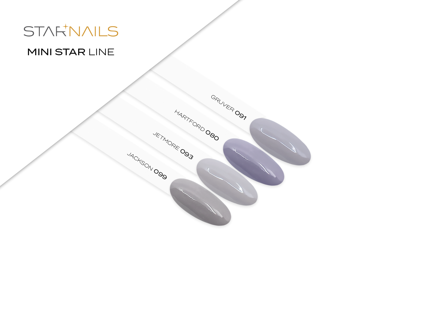 UV/LED Gel Polish Mini Star, 6ml - 091, Gruver - gel lak