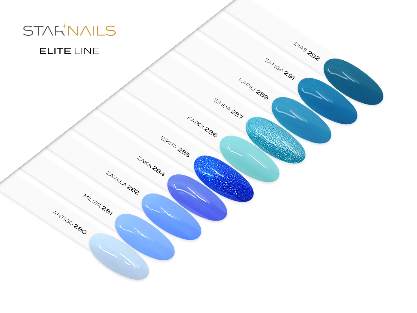 UV/LED Gel Polish Elite Line, 6ml, 284 - Zaka - gel lak