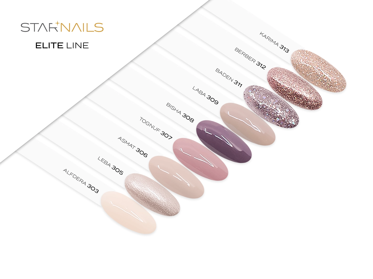 UV/LED Gel Polish Elite Line, 6ml, 311 - Baden - gel lak