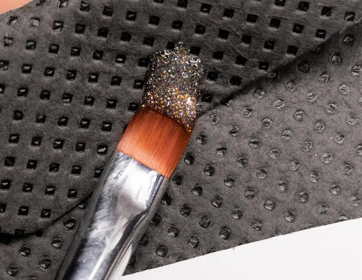 Lint Free Nail Pads Starnails, 5x5 - black- netřepivé polštářky na nehty černé, 540 ks