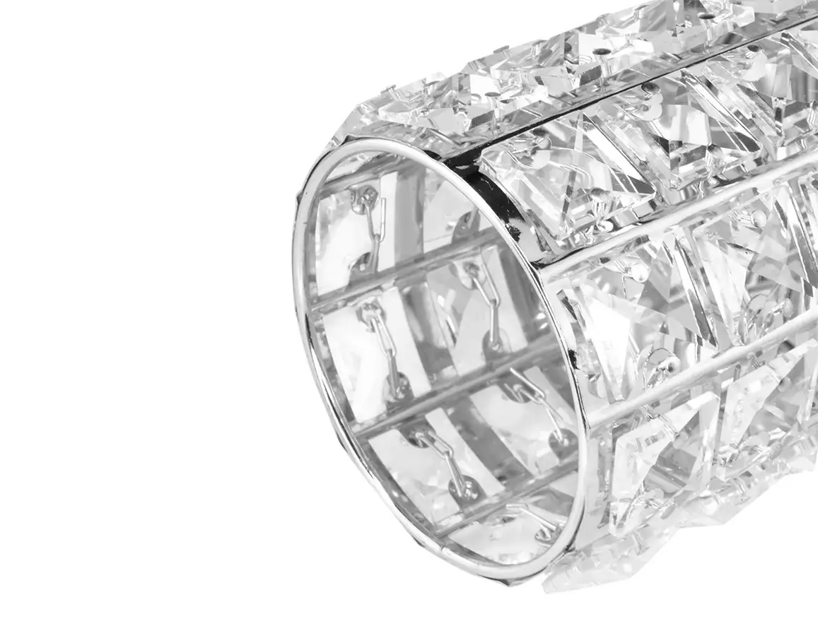 Stojan na kosmetické štětce a pomůcky Glamour Silver