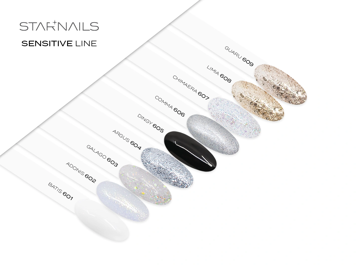 UV/LED Gel Polish Sensitive Line, 6ml, 602 - Adonis