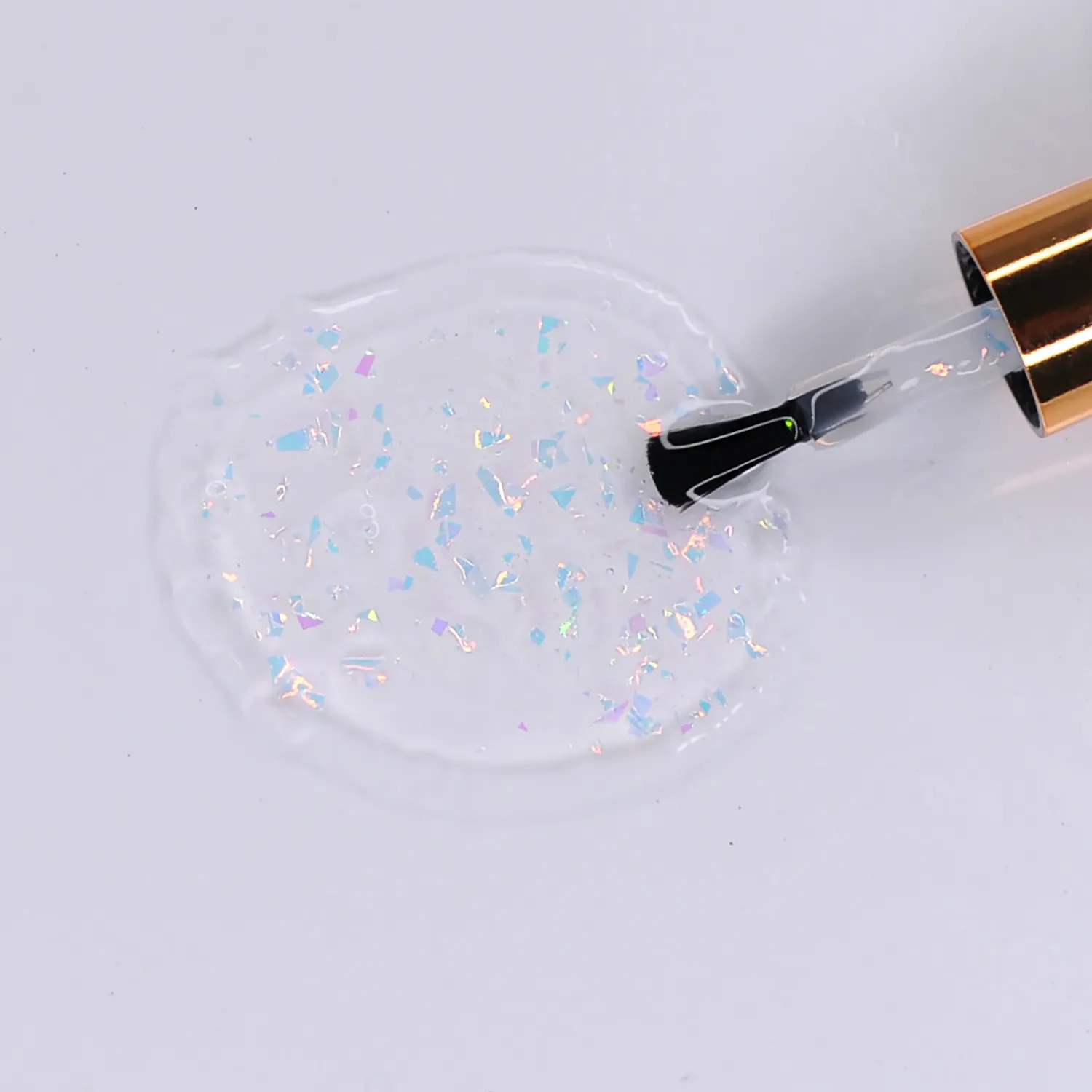 UV/LED Gel Polish Fairy Effect Finish, 6ml, 009 - Bijoux -  efektový závěrečný gel lak