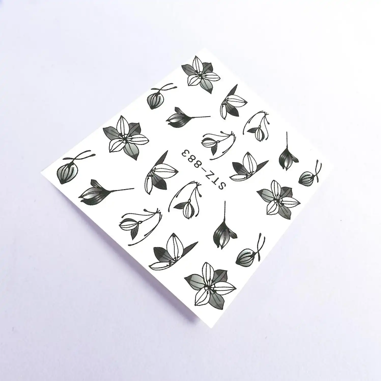 Vodolepky na nehty - Flowers STZ-883