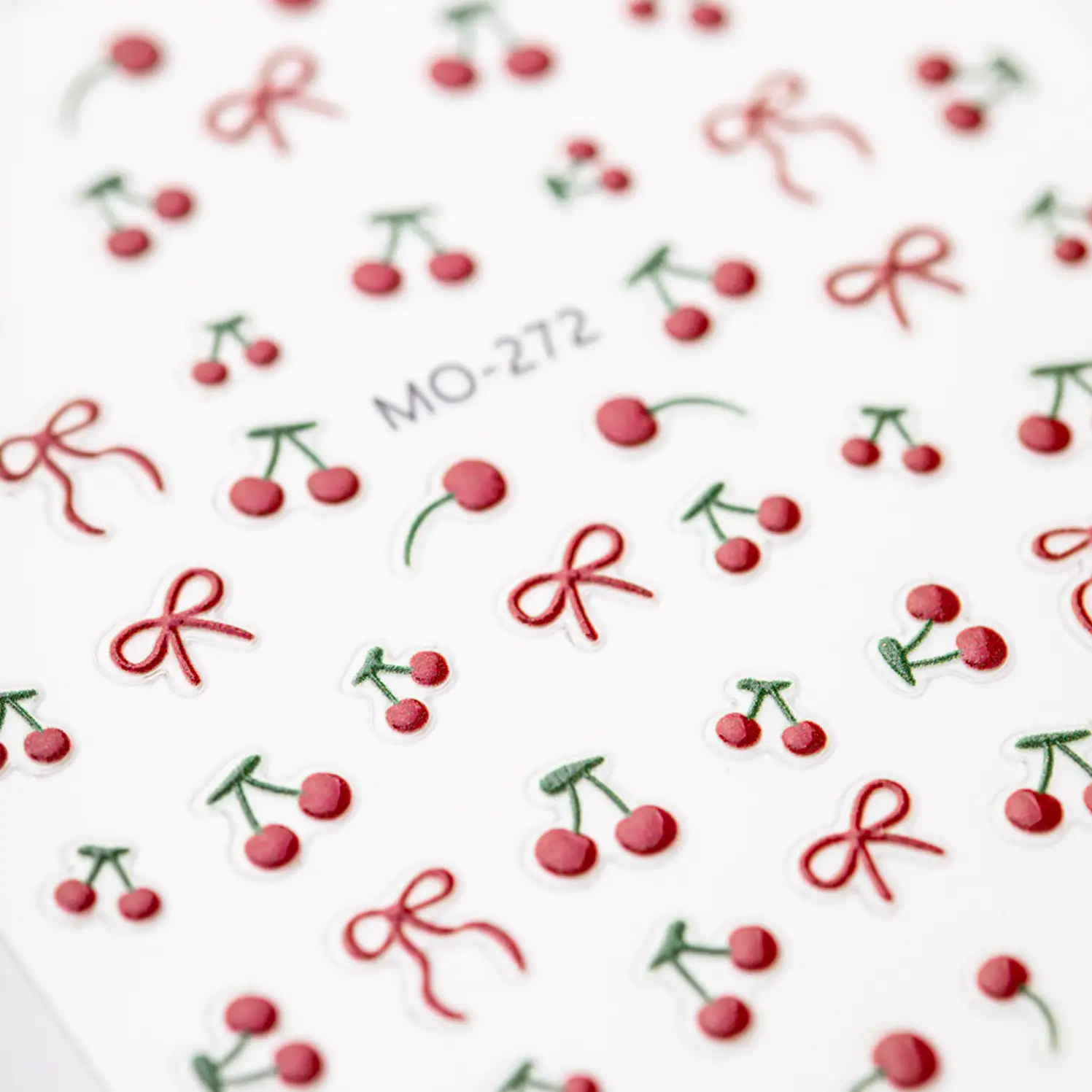 Samolepky na nehty 5D - Cherries MO-272