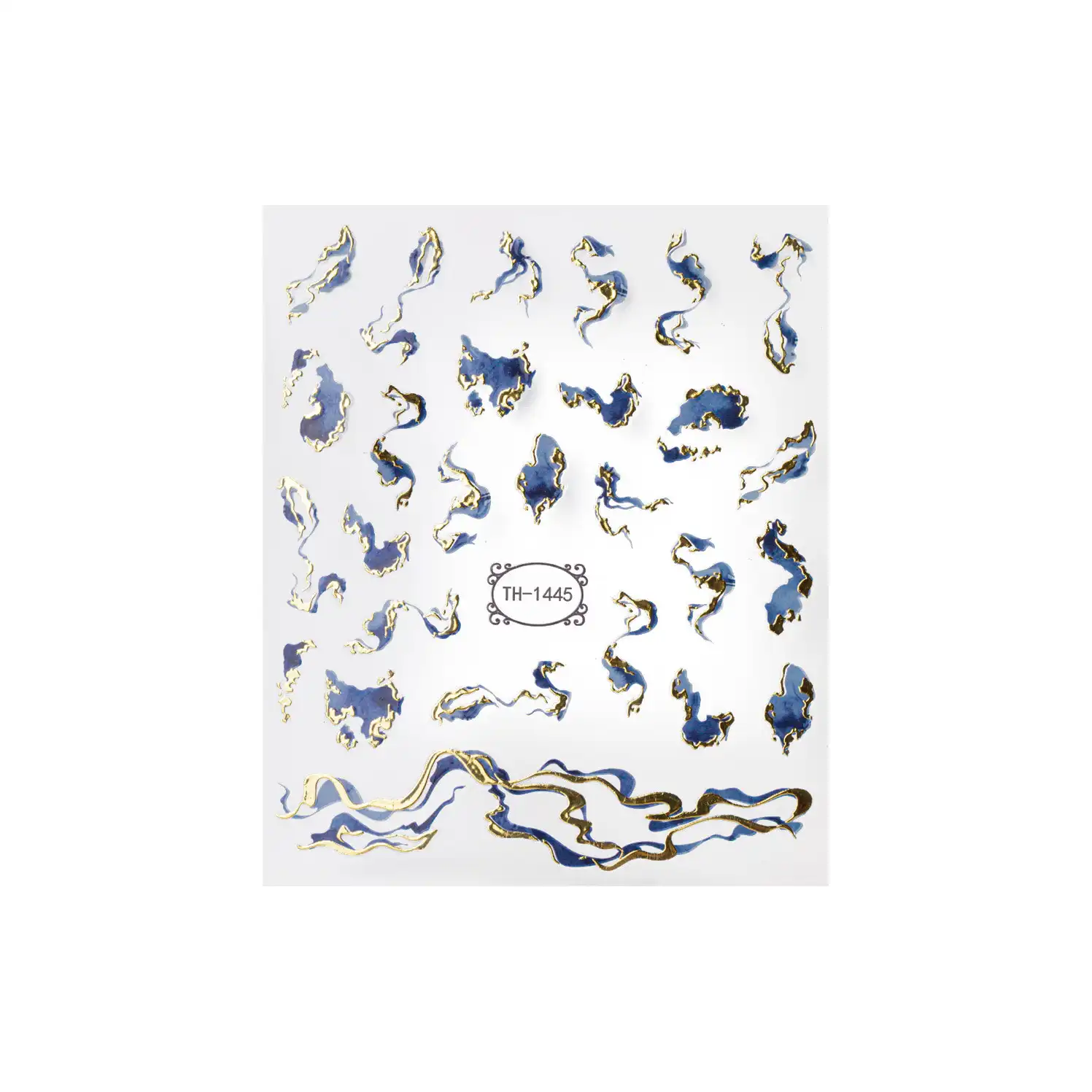 Samolepky na nehty - Charming Ornaments TH-1445
