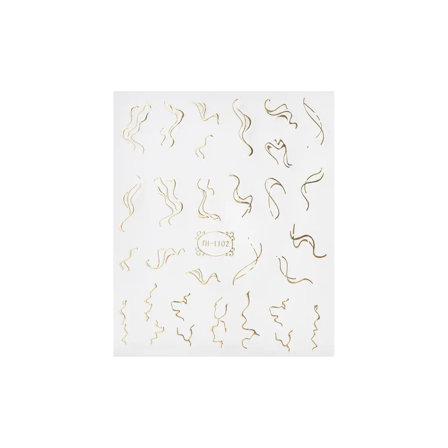 Samolepky na nehty - Charming Ornaments TH-1102