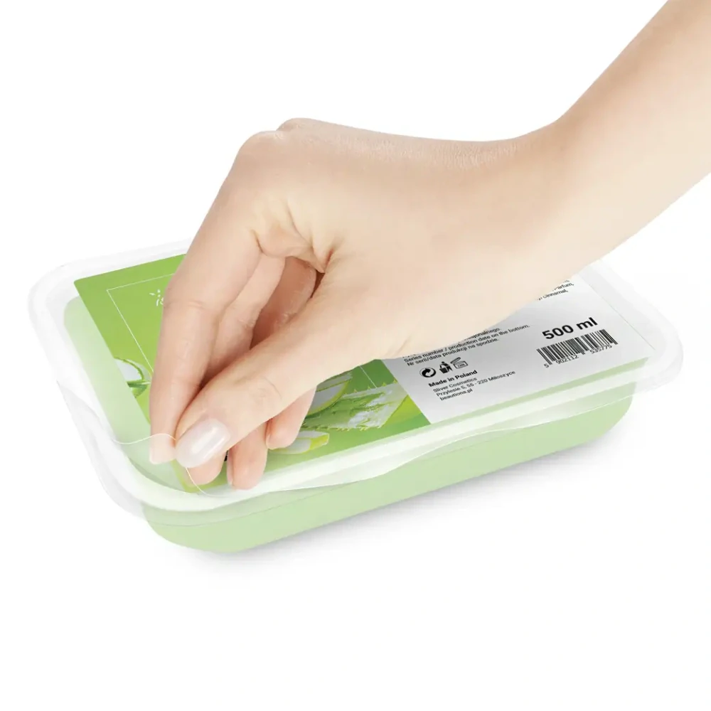 Paraffin Mask isabellenails, 500ml -  Aloe Vera - parafínový vosk Aloe Vera