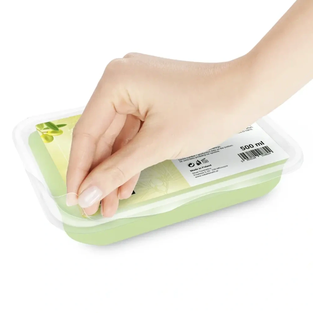 Paraffin Mask isabellenails, 500ml - Green Olives - parafínový vosk Zelená oliva
