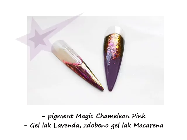 Nail Art zdobení - pigment - P088