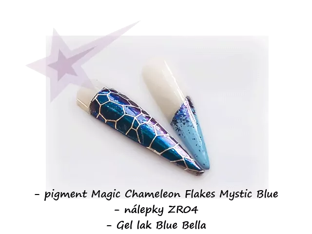 Nail Art zdobení - pigment - P090