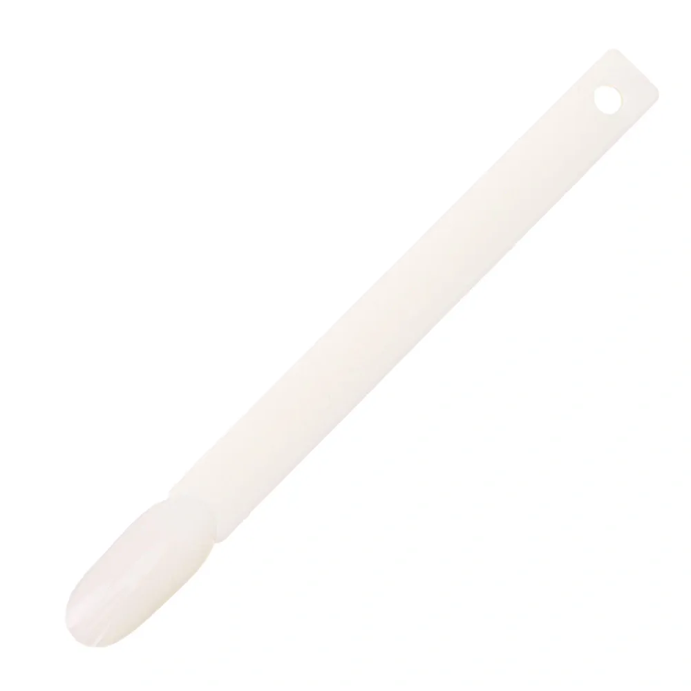 VZORNÍK NA UV GEL/ GEL LAK/ LAK, NATURAL - TVAR MANDLE, VĚJÍŘ, 100KS