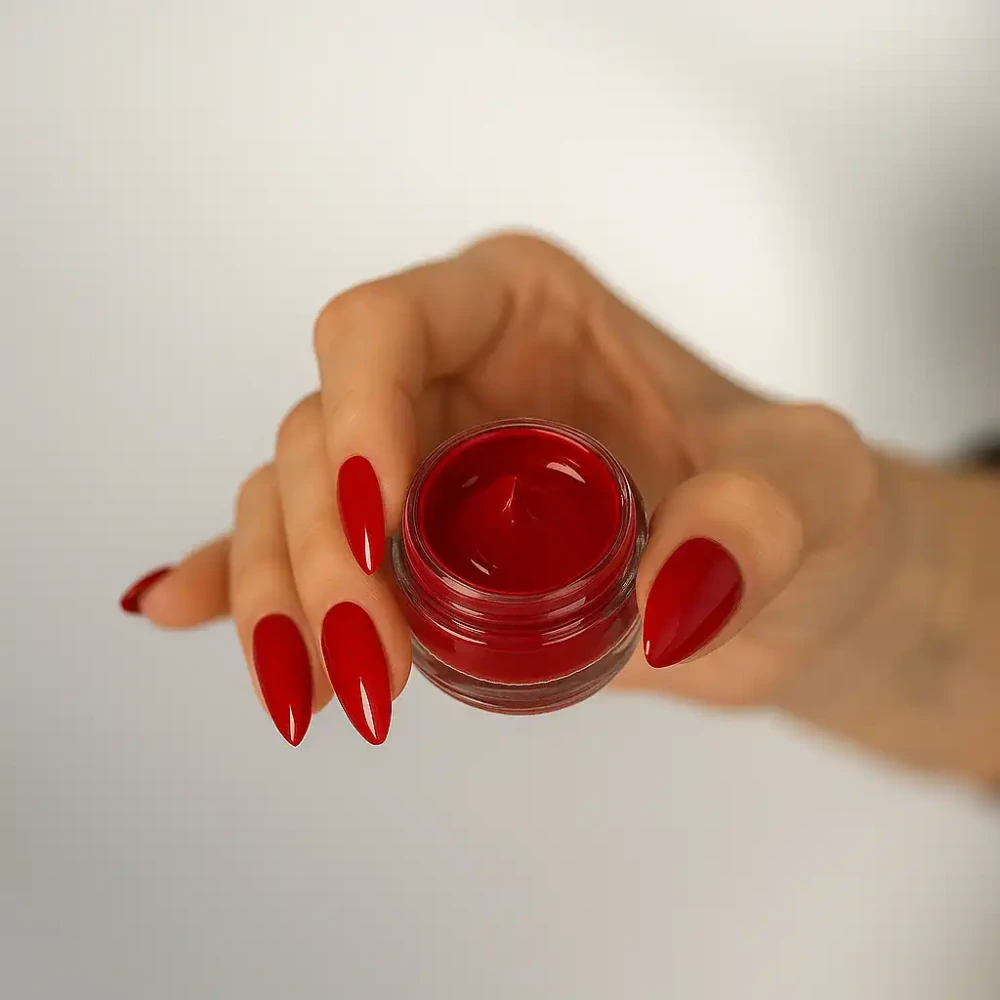 UV/LED Gel Luxury Line, 5ml, SN 034 - Torch Red - barevný gel