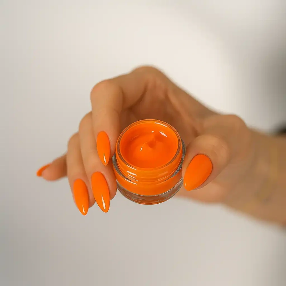 UV/LED Gel Luxury Line, 5ml, SN 036 - Burning Orange - barevný gel
