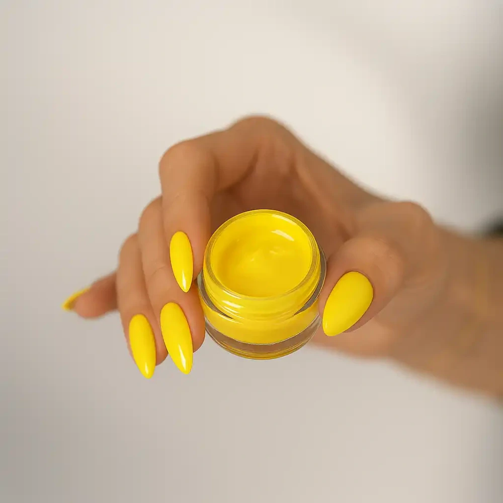 UV/LED Gel Luxury Line, 5ml, SN 037 - Energy Yellow - barevný gel