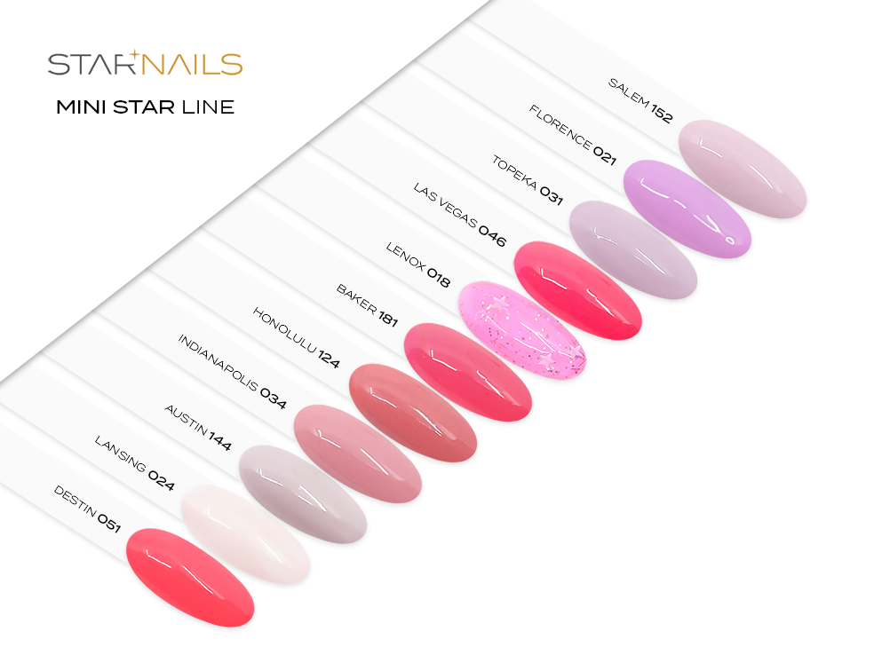 UV/LED Gel Polish Mini Star, 6ml - 011, Jasper - gel lak