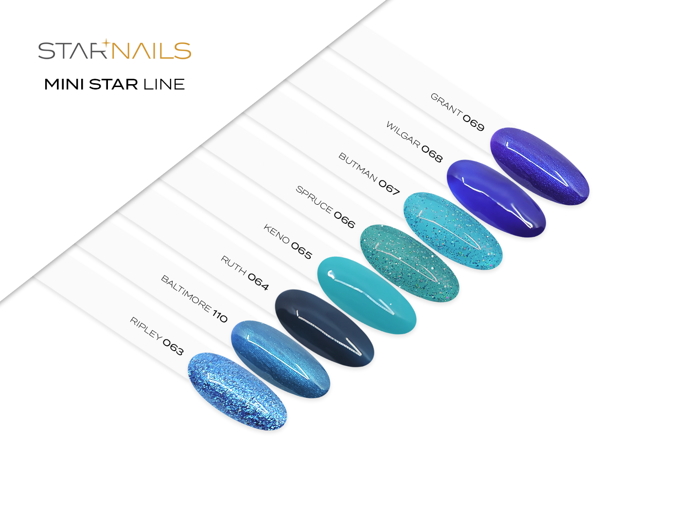 UV/LED Gel Polish Mini Star, 6ml - 057, Morris - gel lak