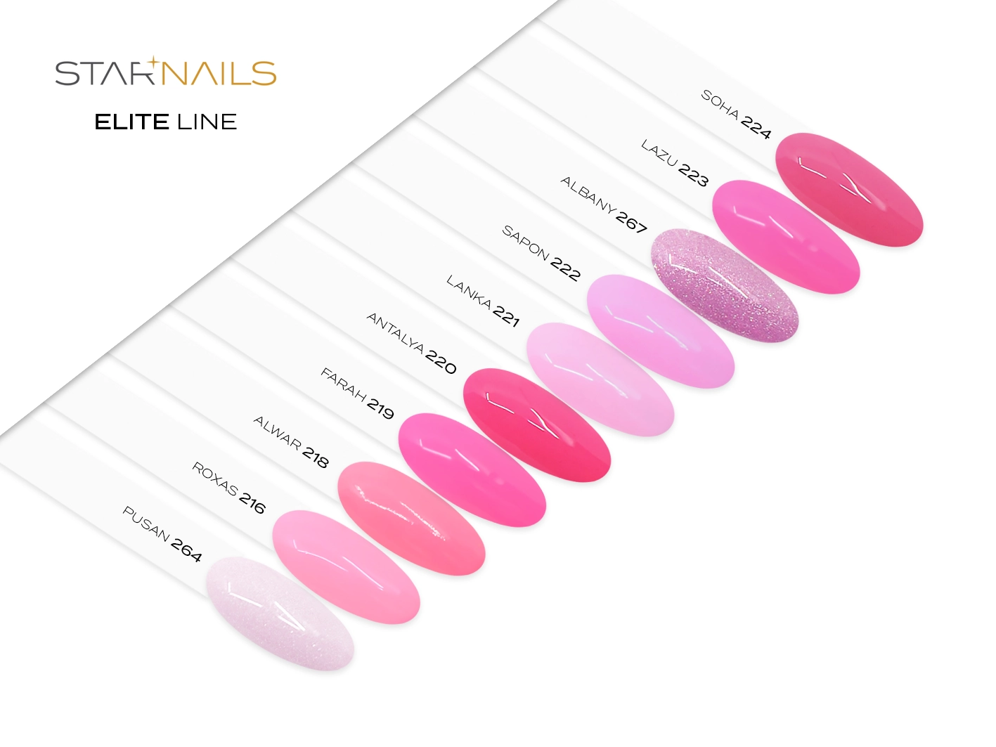 UV/LED Gel Polish Elite Line, 6ml, 219 - Farah - gel lak