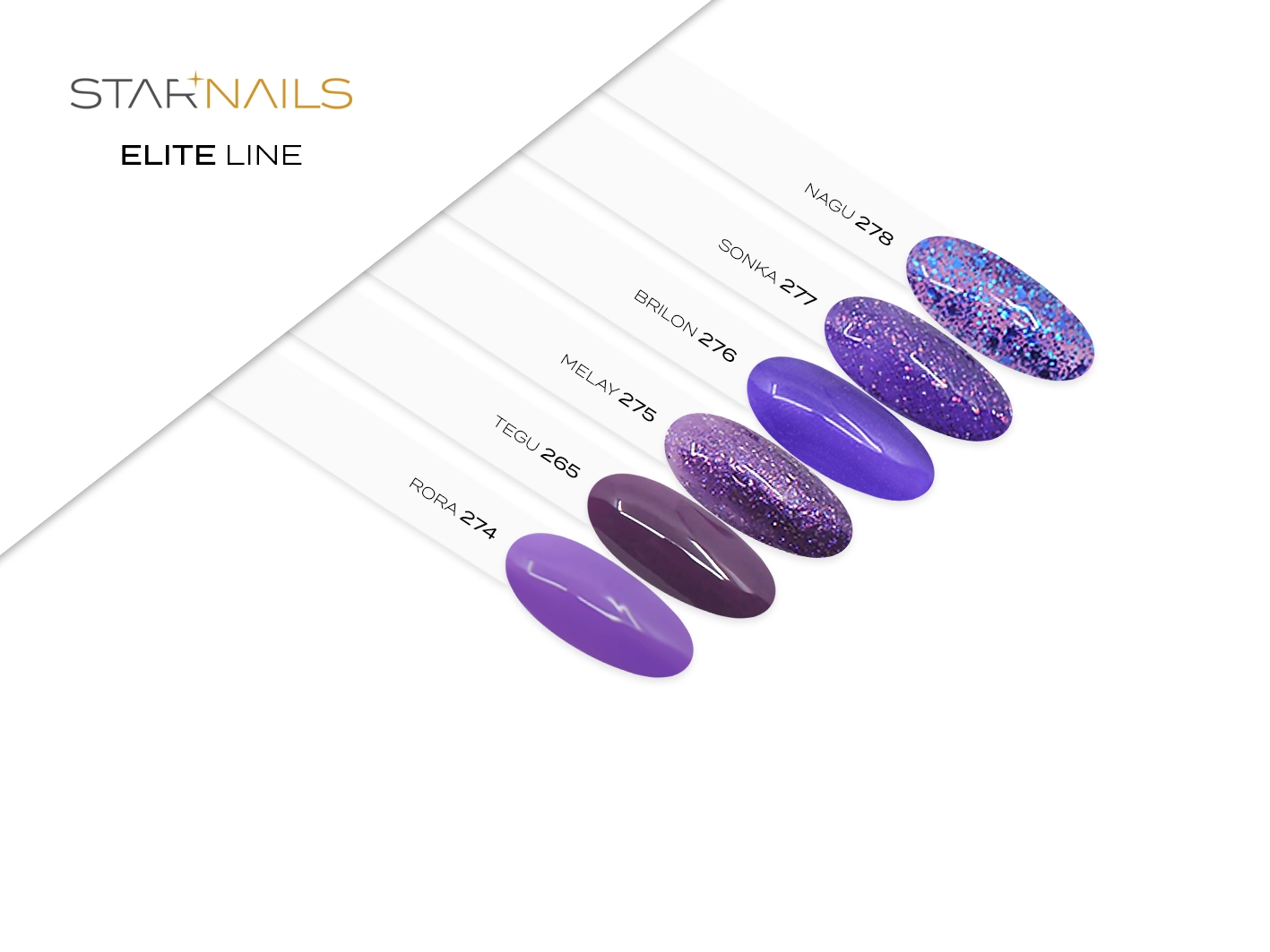 UV/LED Gel Polish Elite Line, 6ml, 274 - Rora - gel lak
