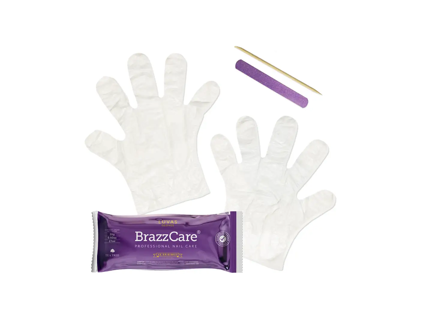 Sada STARNAILS BrazzCare Gloves Set - 10 ks luxusní péče o ruce
