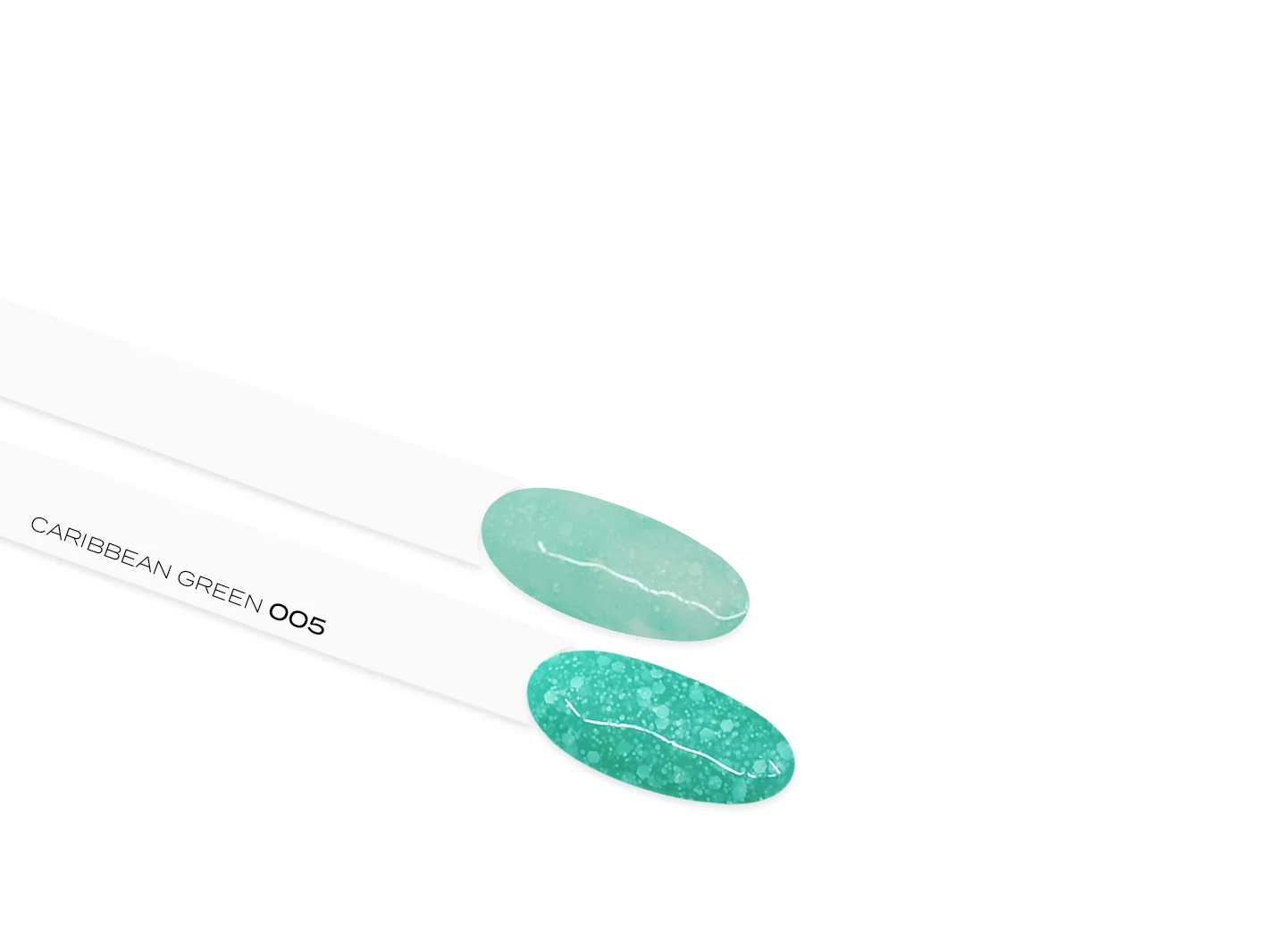 UV/LED Gel Carnival Pop, 5ml, 005 - Caribbean Green - efektový gel
