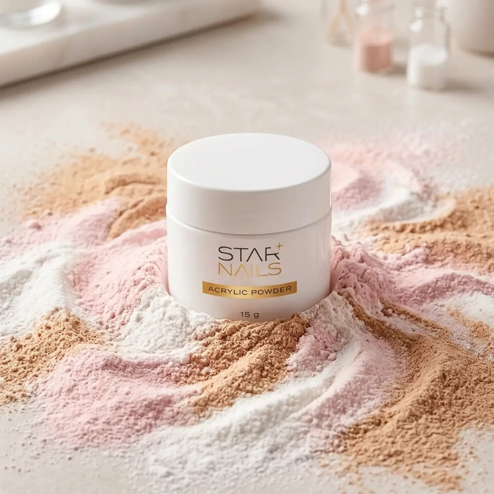 Acrylic powder Powder Pink, 15g - růžový akrylový prášek