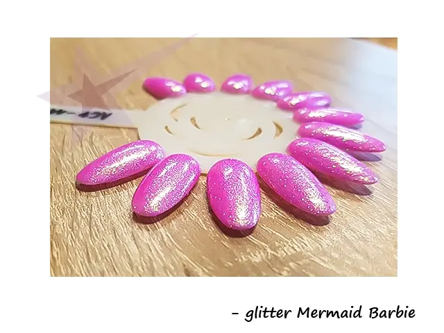 Nail Art zdobení - glitter - G113