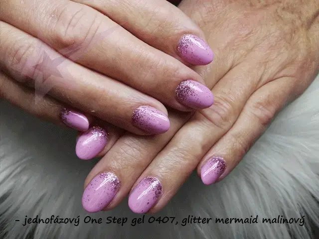 Nail Art zdobení - glitter - G115