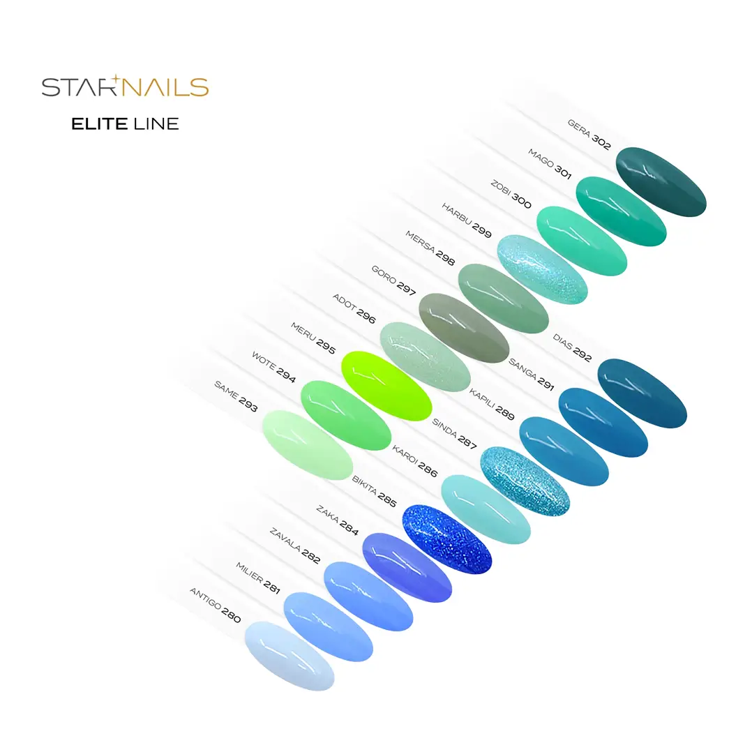 Sada STARNAILS Elite Line Set 6ml - 4+1 zdarma