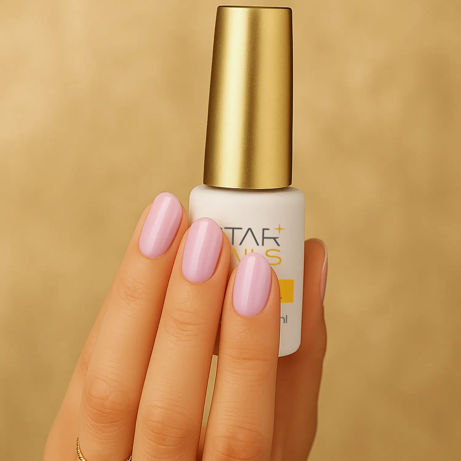 UV/LED Gel Bottle Builder, 6ml - 003, Minimal Rose - světle růžový stavební liquid gel