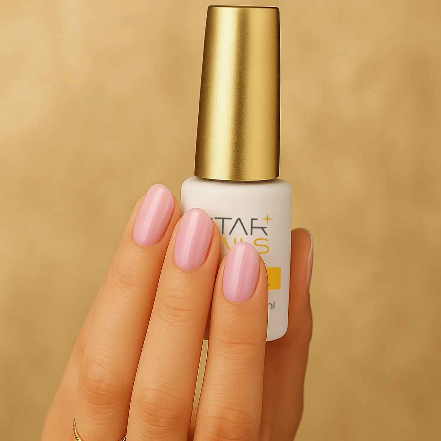 UV/LED Gel Bottle Builder, 6ml - 004, Pink Elegance - baby růžový stavební liquid gel