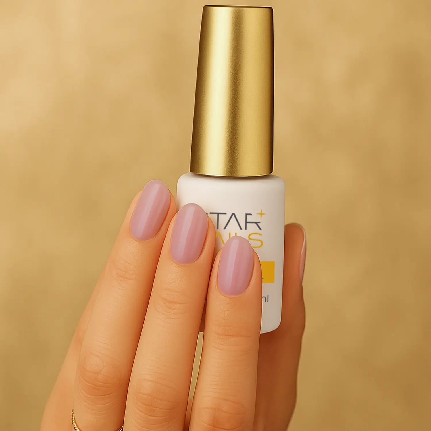 UV/LED Gel Bottle Builder, 6ml &ndash; starorůžov&yacute; nude kamufl&aacute;žn&iacute;