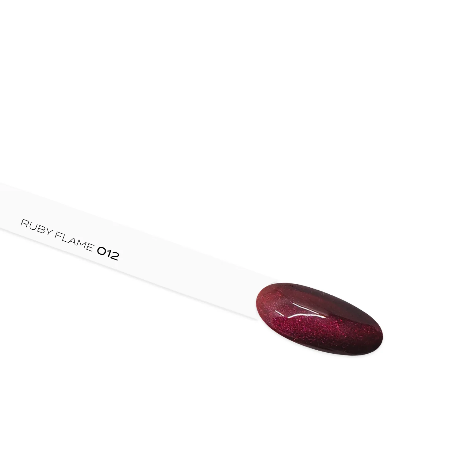 UV/LED Gel Polish Elite Line Cat Eye 6ml - 012, Ruby Flame - rubínově červený gel lak