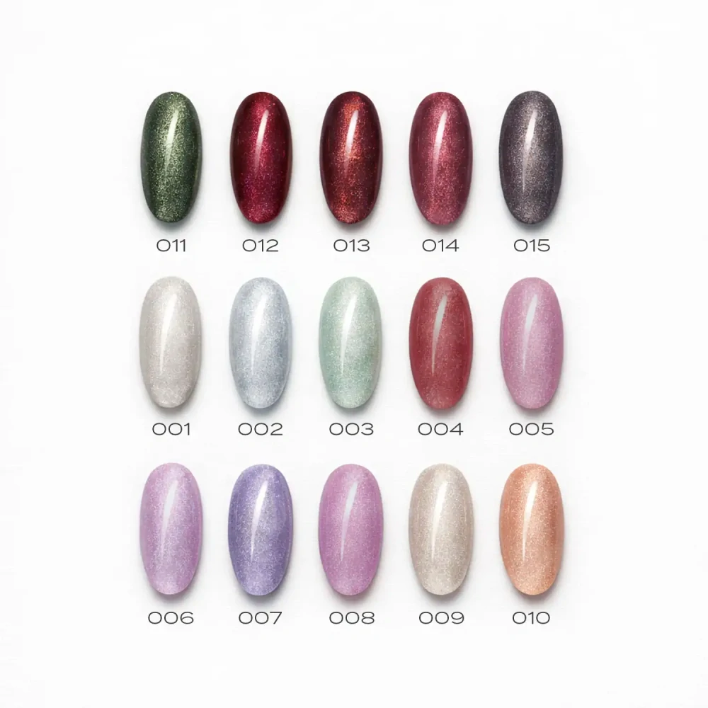 UV/LED Gel Polish Elite Line Cat Eye 6ml - 005, Terra Rosa - fialkově růžový gel lak