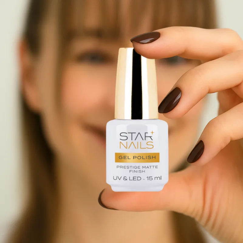 UV/LED Gel Polish Prestige Matte Finish 15ml - čirý sametově matný top