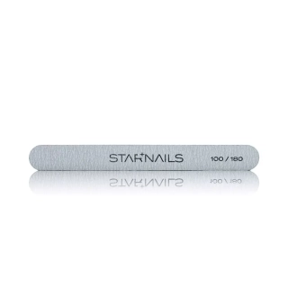 Pilník na nehty STARNAILS ROVNÝ 100/180, 25 ks